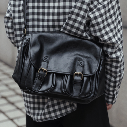 Men's New Trendy All-match Atmospheric Fashion Messenger Bag