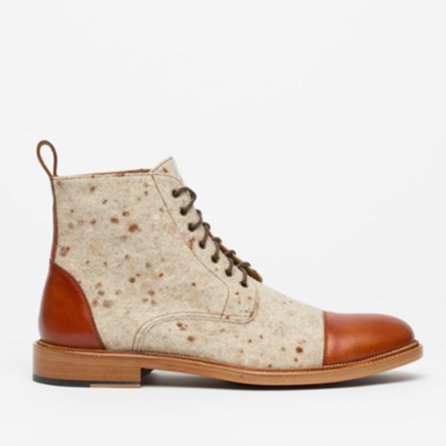 Fall 2021 New Low-heel Color Matching Trend Low-top Male Martin Boots