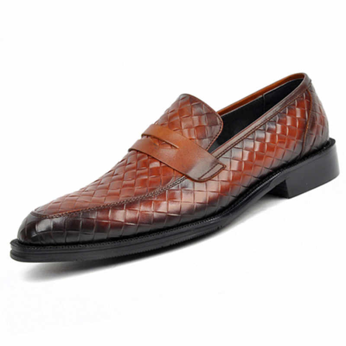 Men High Quality Slip-On PU Leather Formal Dress Shoes