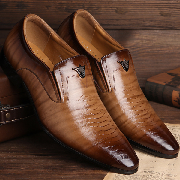 Men's Fashion Business Formal Wear Casual Leather Shoes