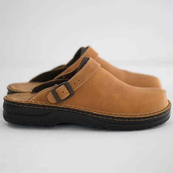 Summer Leather Toe Cap Polyurethane Men's Casual Beach Sandals