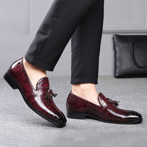 Men's Pointed Toe Business Dress Shoes