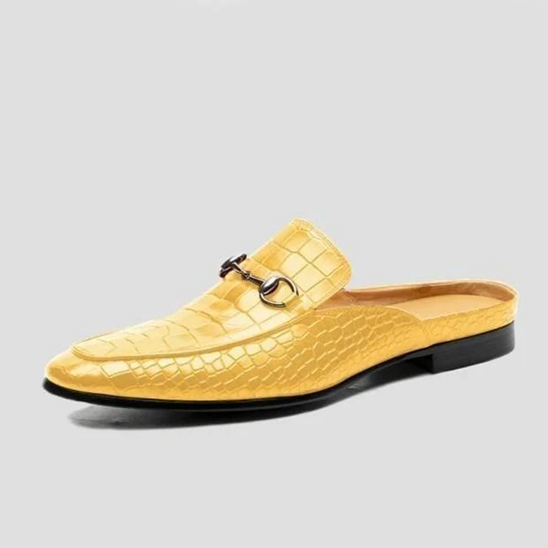 Hot Sale Fashion Crocodile Pattern Backless Sandals
