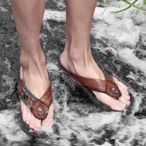 Men‘s Clip Toe Slippers