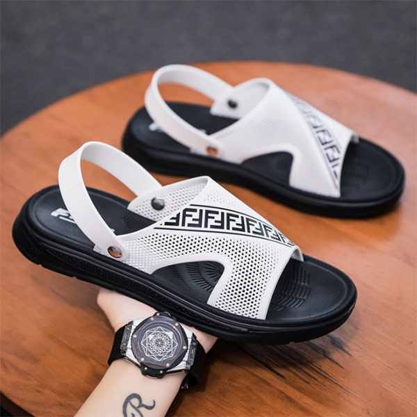 New Summer Men's Breathable Beach Shoes for Outer Wear