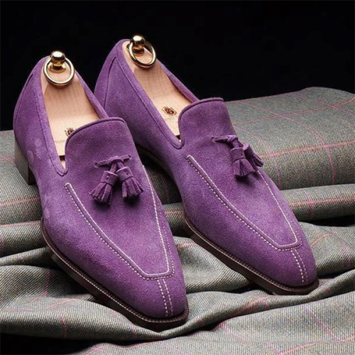 New Style Tassel Foot Suede Men's Shoes