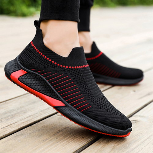 Men's New Summer Solid Color Breathable Casual Sports Shoes