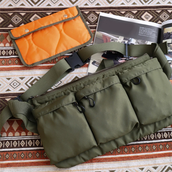 Military Multi Pocket Bag Waist Bag