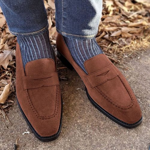 Men's Simple And Handsome High-top Leather Boots