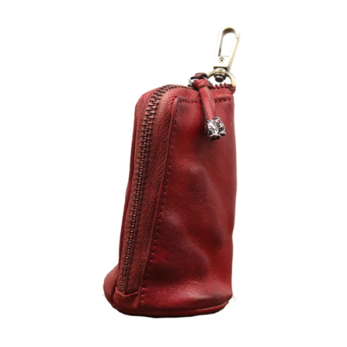 Vintage Leather Men's Large-capacity Waist Key Bag