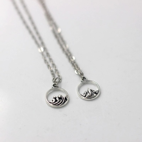 Pendants Choker Couple Jewelry for Men Women Valentine's Day Gifts