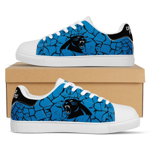 New NFL team printed white low upper sneakers sports casual sneakers-2