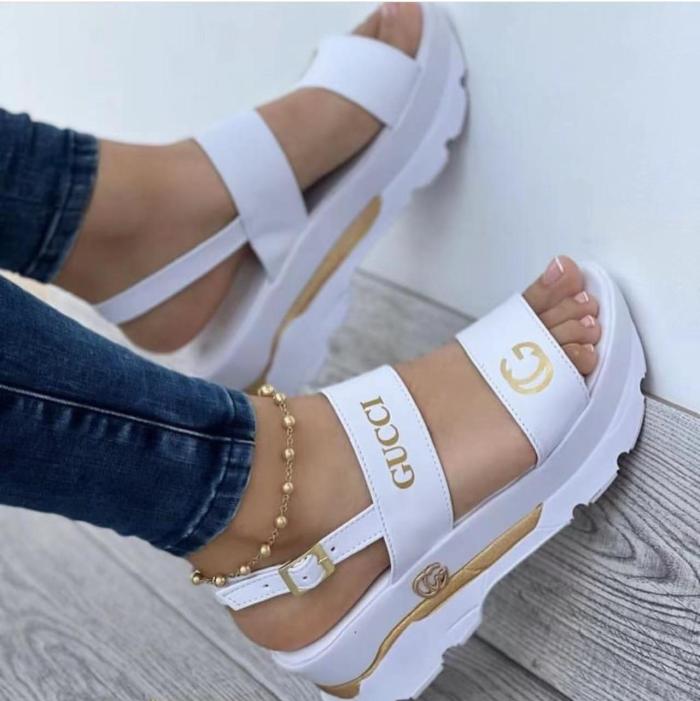 Women's Platform Heel Light Sandals