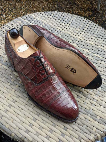 New Vass Old English Handmade Men’s Leather Shoes