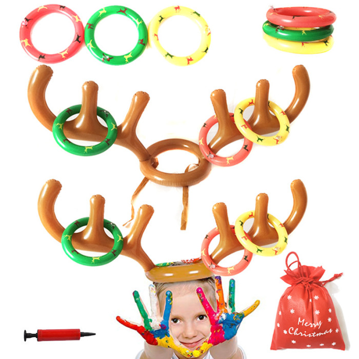 🌲CHRISTMAS SALE NOW-48% OFF🌲Christmas Reindeer Ring Toss Game