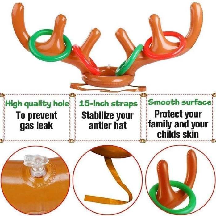 🌲CHRISTMAS SALE NOW-48% OFF🌲Christmas Reindeer Ring Toss Game