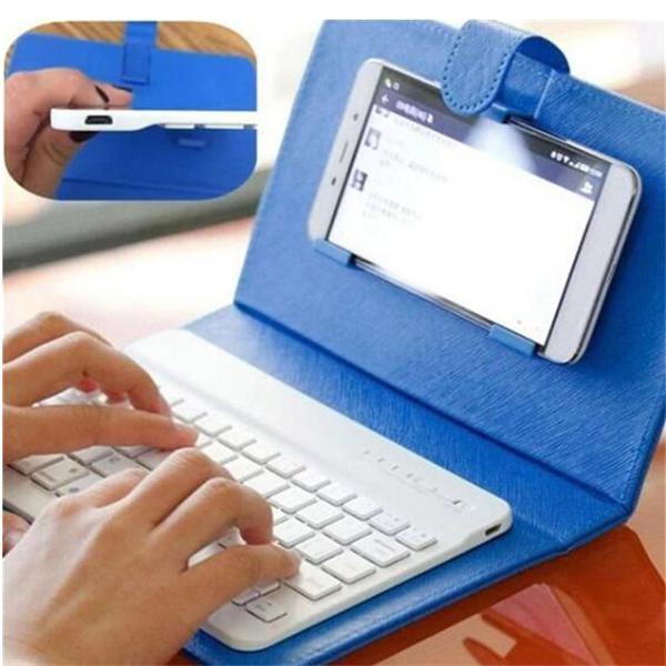 Bluetooth Phone Holder with Keyboard