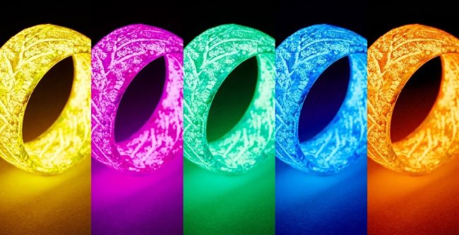 Amazing Ring - Glow In The Dark-remain visible for several hours