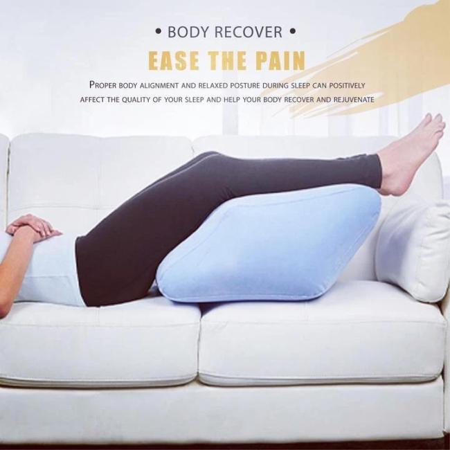 Inflatable Leg Lift Pillow-elevate legs for a safer, deeper, and more restful sleep
