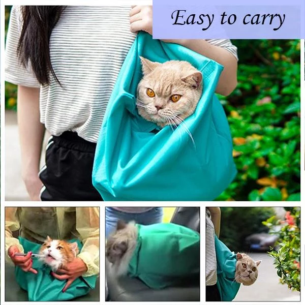 Outdoor Solid Cat Carrier Pouch-Made from a rip resistant canvas,breathable and durable material