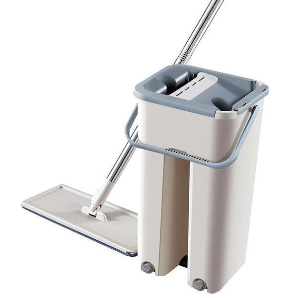 HAND-FREE FLAT MOP