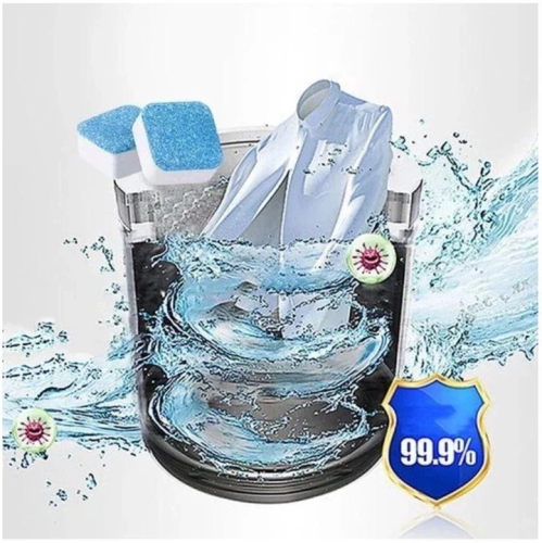 Washing Machine Tub Bomb Cleaner-remove 99% bacteria, dirt and odor-causing residuals