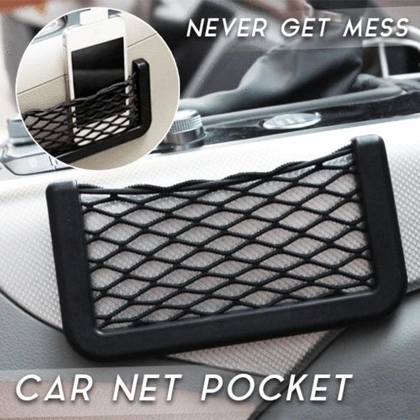 Car Net Pocket-available to stick on different parts in car