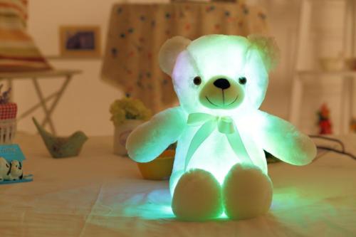 Colorful Glowing Bear