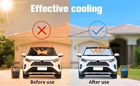 Hot Sale🔥Foldable Car Sun Umbrella-Block Heat UV