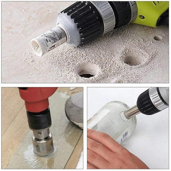 US$ 20.49 - Ceramic Flower Pot Hole Drilling Bit Set - www.sheinv.com