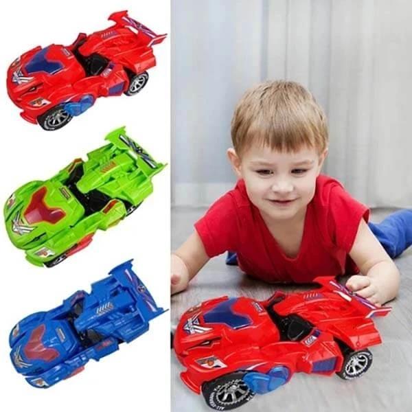 transforming dinosaur led car