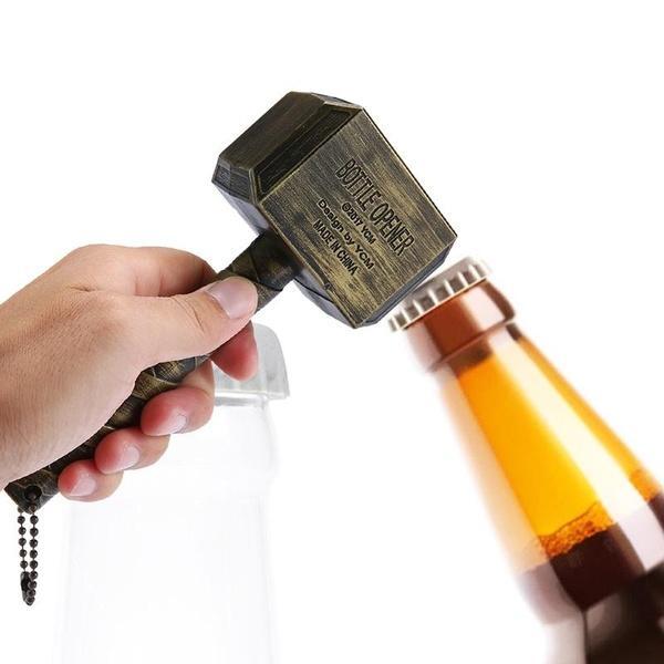 Fun and creative miracle hammer beer bottle opener