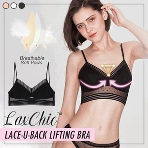 Lace-U-Back Lifting Bra