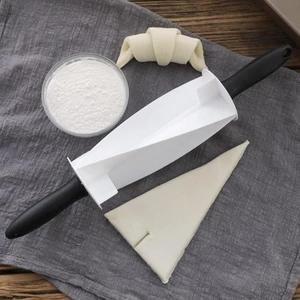Multi-function Bread Slicer Set :Blade Roller + Croissant Cutter