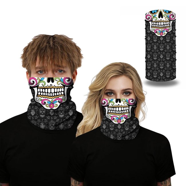 Skull Style Face Shield
