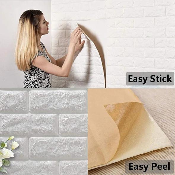 3D Wall Panels Peel and Stick Wallpaper -30.3inchx30.3inch