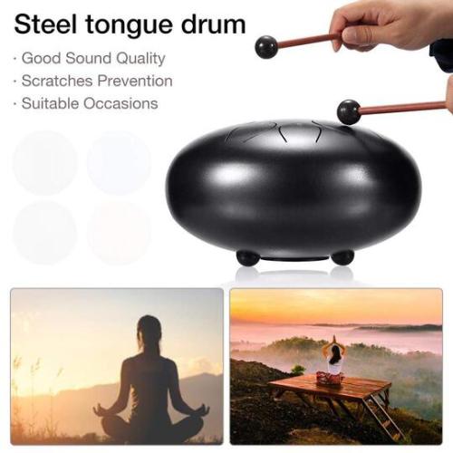 Handmade Steel Tongue Drum Kit