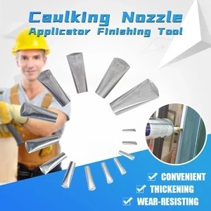 Caulking Nozzle Applicator Finishing Tool