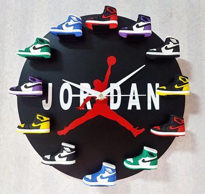 mini jordans clock