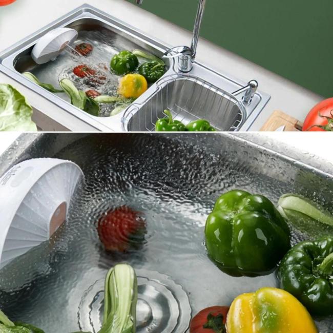 Portable ultrasonic washing machines（Suitable for bowls, clothes, glasses, fruits, vegetables and tea sets）