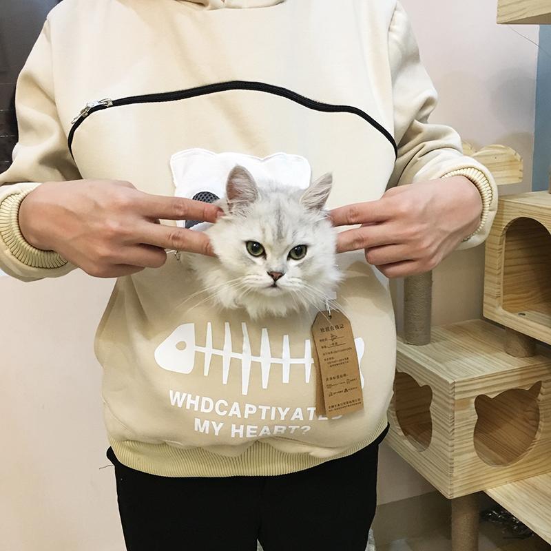 cat pouch sweatshirt amazon