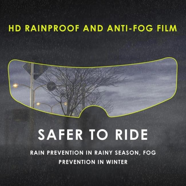 Rainproof Anti-fog Helmet Patch