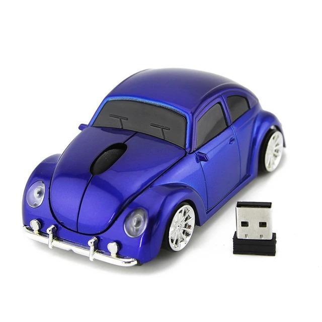 Wireless Cute Style Car Model Mouse Gaming Mice With USB