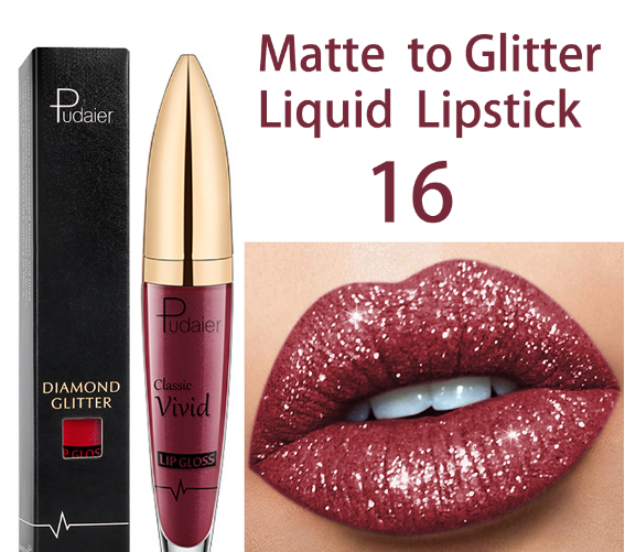 18 Color Diamond Shiny Long Lasting Lipstick