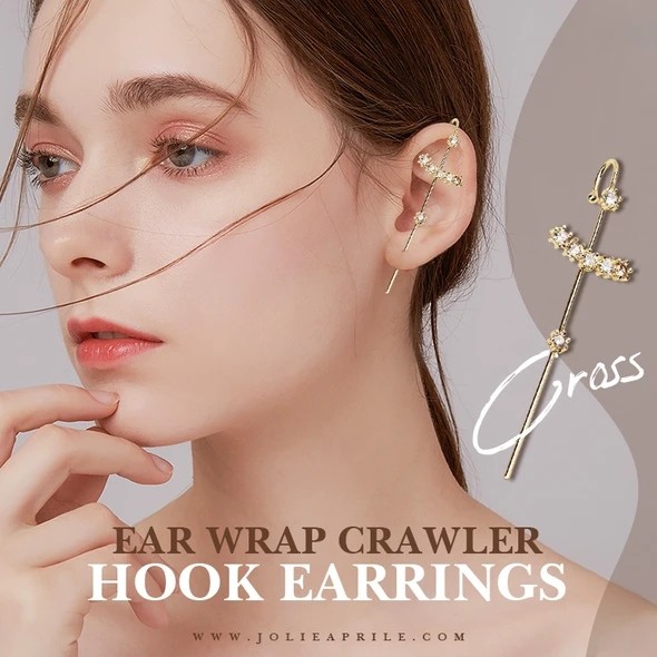 Ear Wrap Crawler Hook Earrings