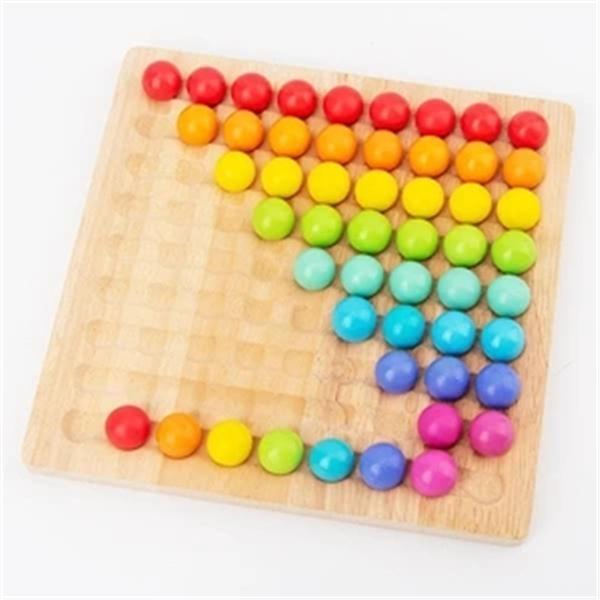 Wooden Go Games Set Dots Shuttle Beads Board Games
