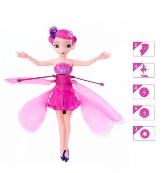 Magic Flying Fairy Princess Doll Infrared Kids Toys