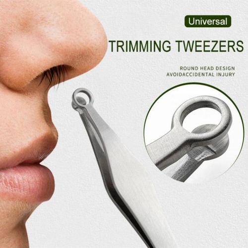 Universal Nose Hair Trimming Tweezers