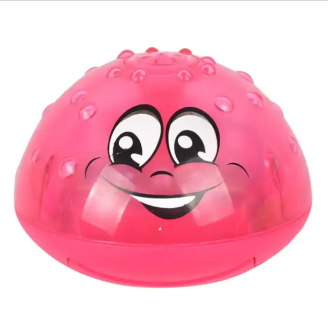 Electric Induction Sprinkler Ball with Light Music Baby Bath Toy
