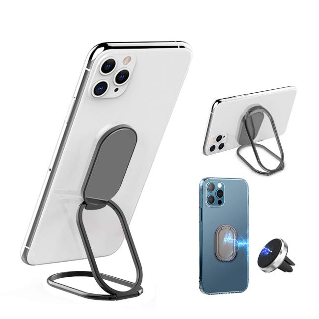 Ultra-Thin Cell Phone Back Grip Foldable Cellphone Stand